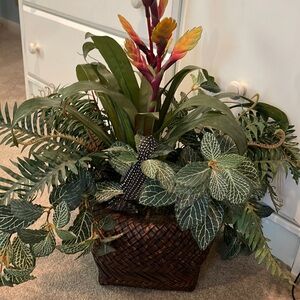 Tropical faux plant